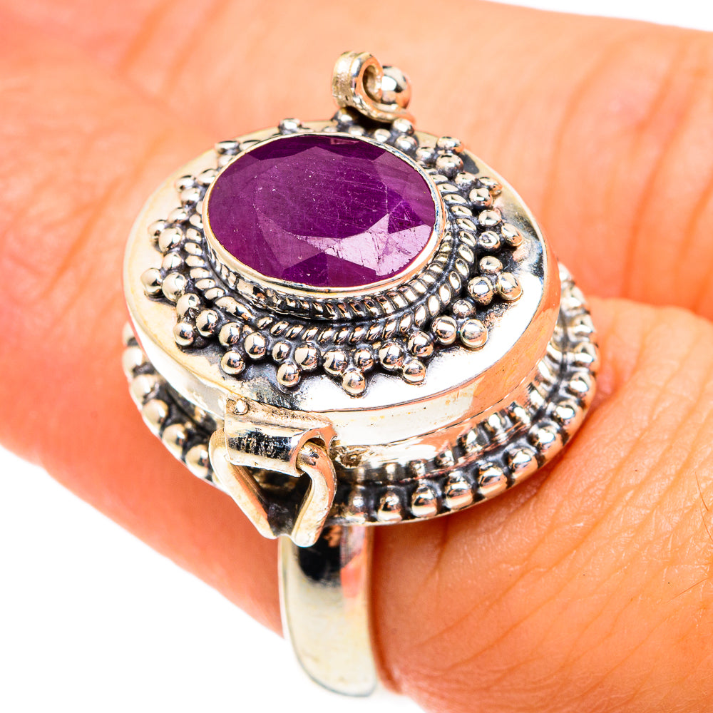 Ruby Rings handcrafted by Ana Silver Co - RING75879
