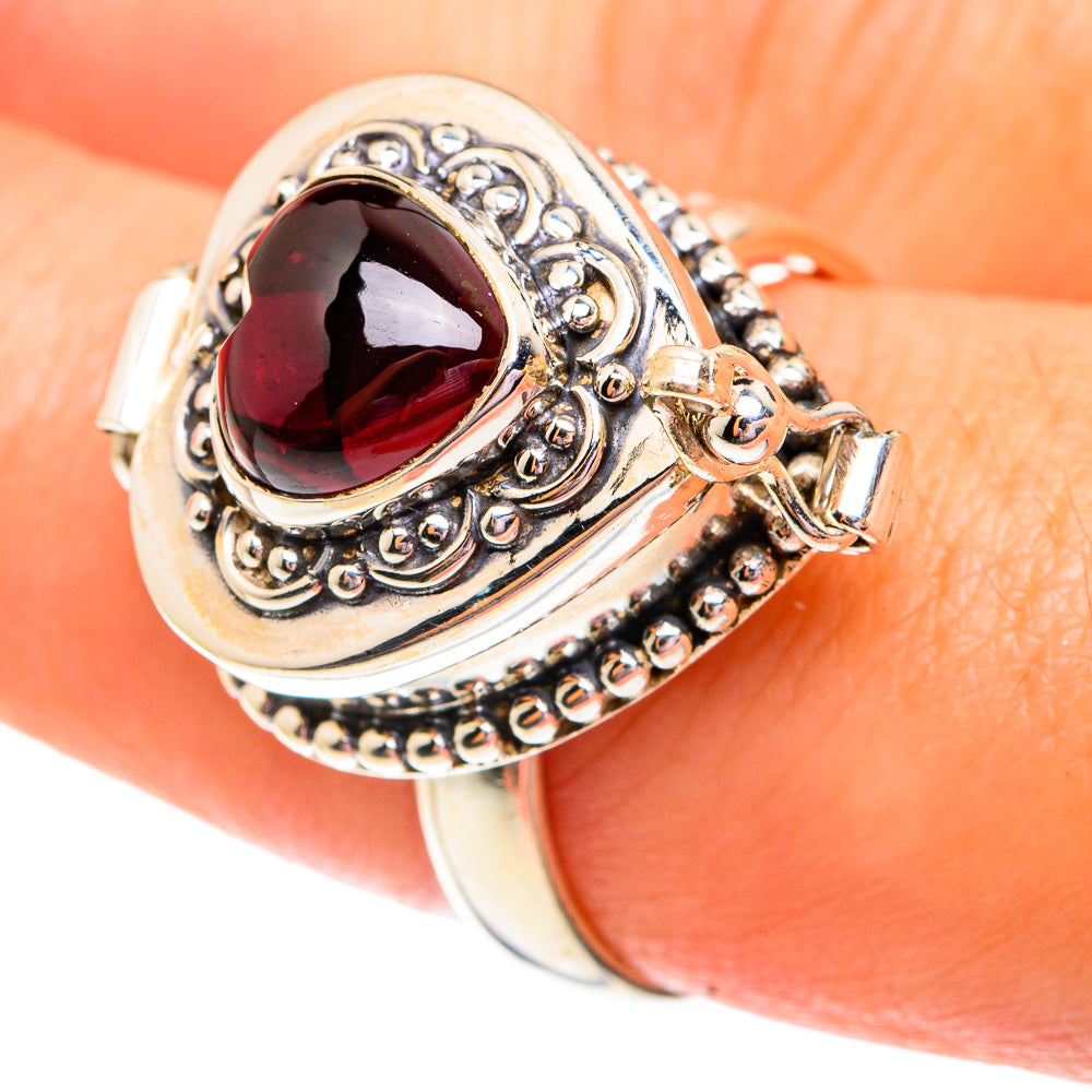 Garnet Rings handcrafted by Ana Silver Co - RING75885