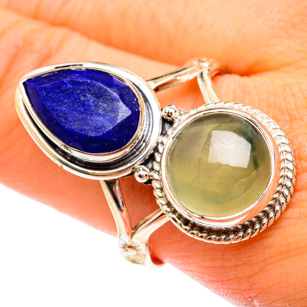 Lapis Lazuli Rings handcrafted by Ana Silver Co - RING75890