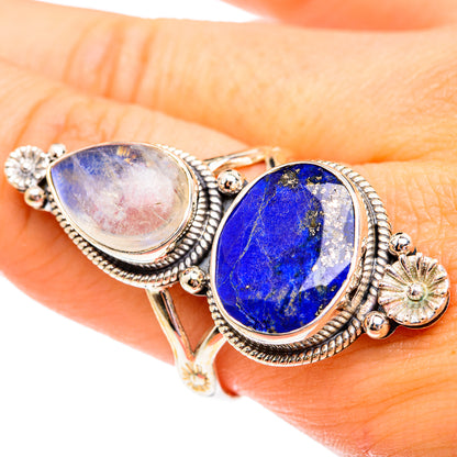 Lapis Lazuli Rings handcrafted by Ana Silver Co - RING75898