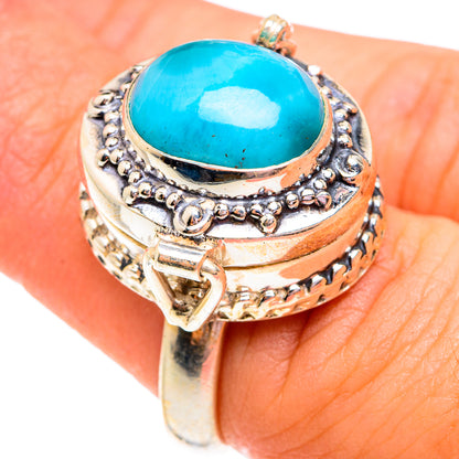Larimar Rings handcrafted by Ana Silver Co - RING75900
