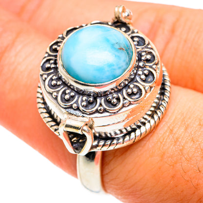 Larimar Rings handcrafted by Ana Silver Co - RING75902