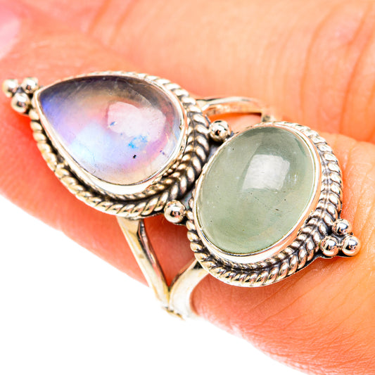 Prehnite Rings handcrafted by Ana Silver Co - RING75905