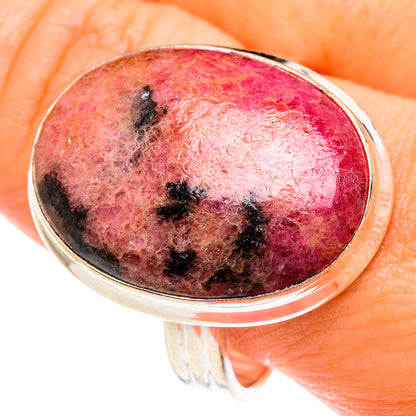 Rhodonite Rings handcrafted by Ana Silver Co - RING75913