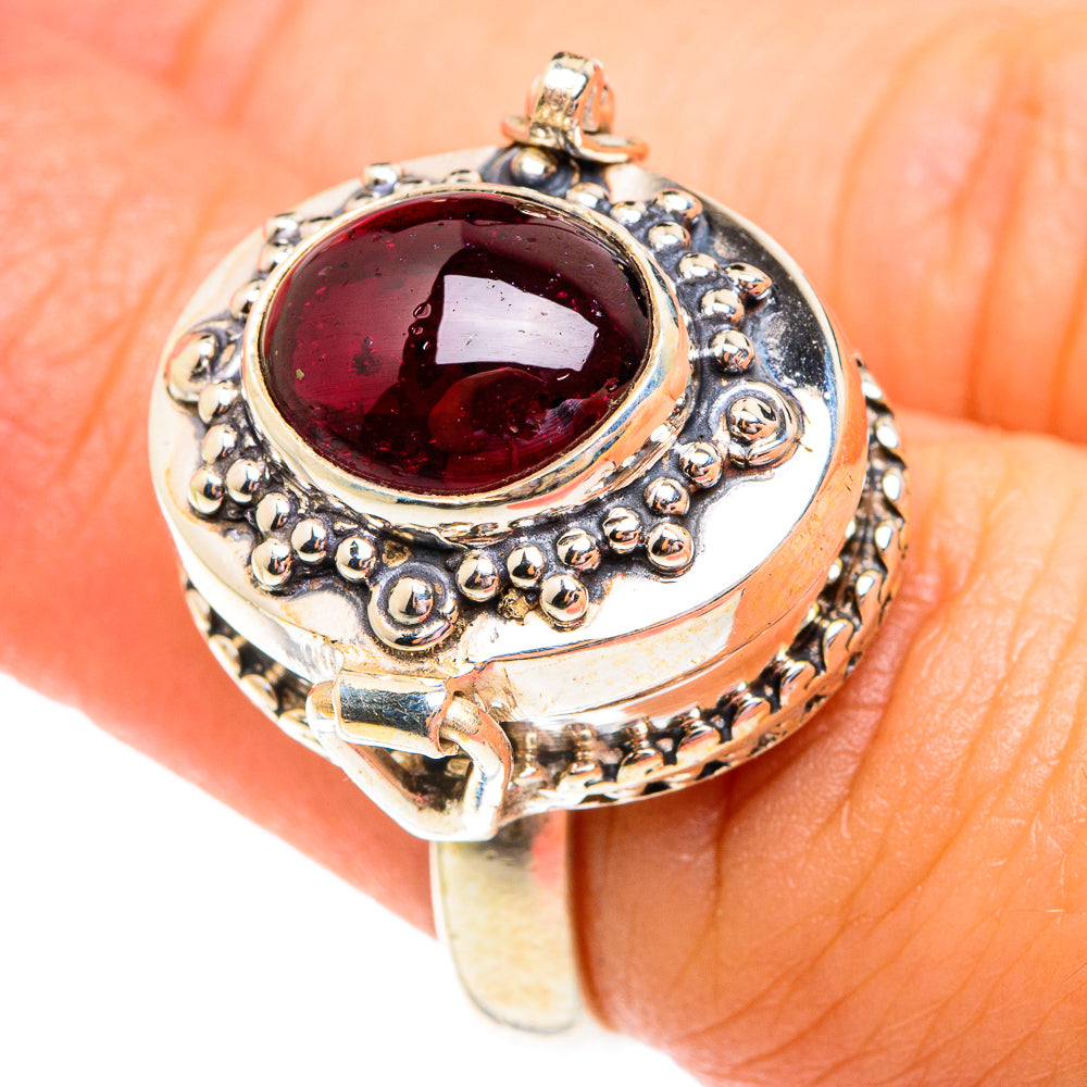 Garnet Rings handcrafted by Ana Silver Co - RING75916
