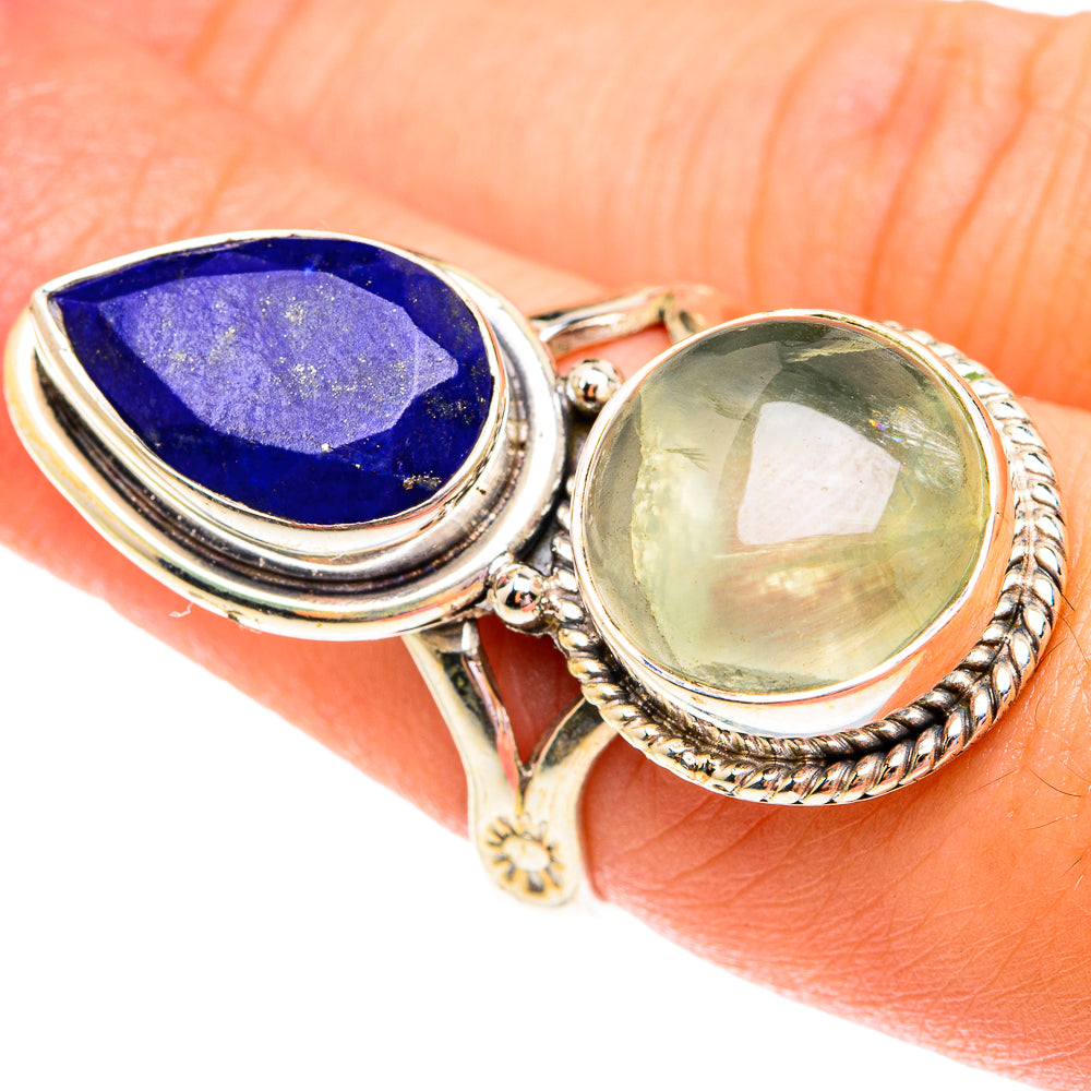 Lapis Lazuli Rings handcrafted by Ana Silver Co - RING75919