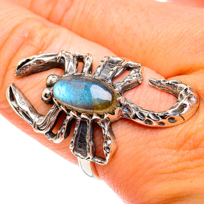 Labradorite Rings handcrafted by Ana Silver Co - RING75922