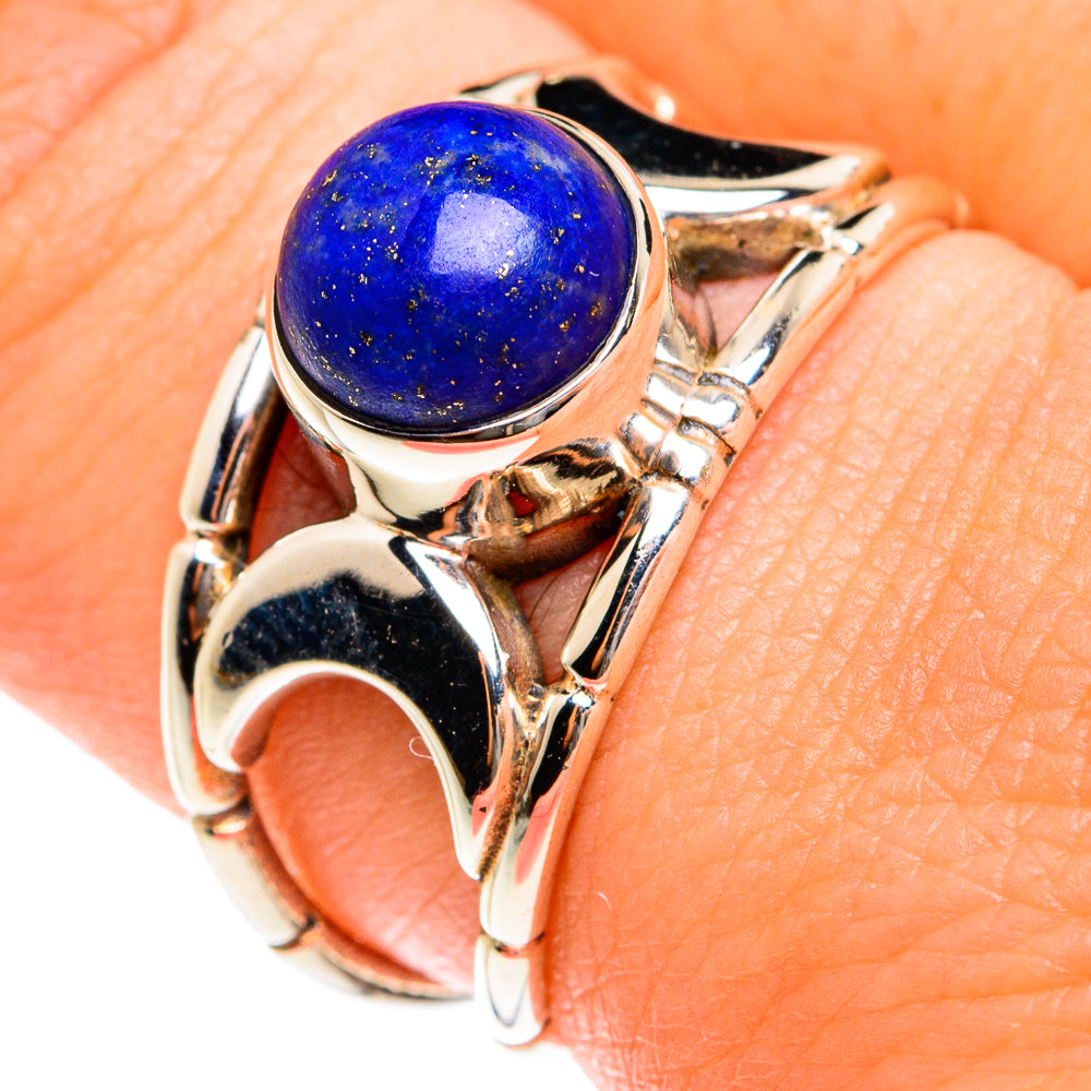 Lapis Lazuli Rings handcrafted by Ana Silver Co - RING75923