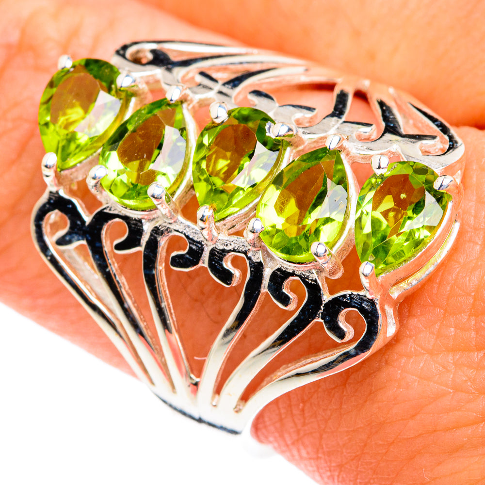 Peridot Rings handcrafted by Ana Silver Co - RING75928