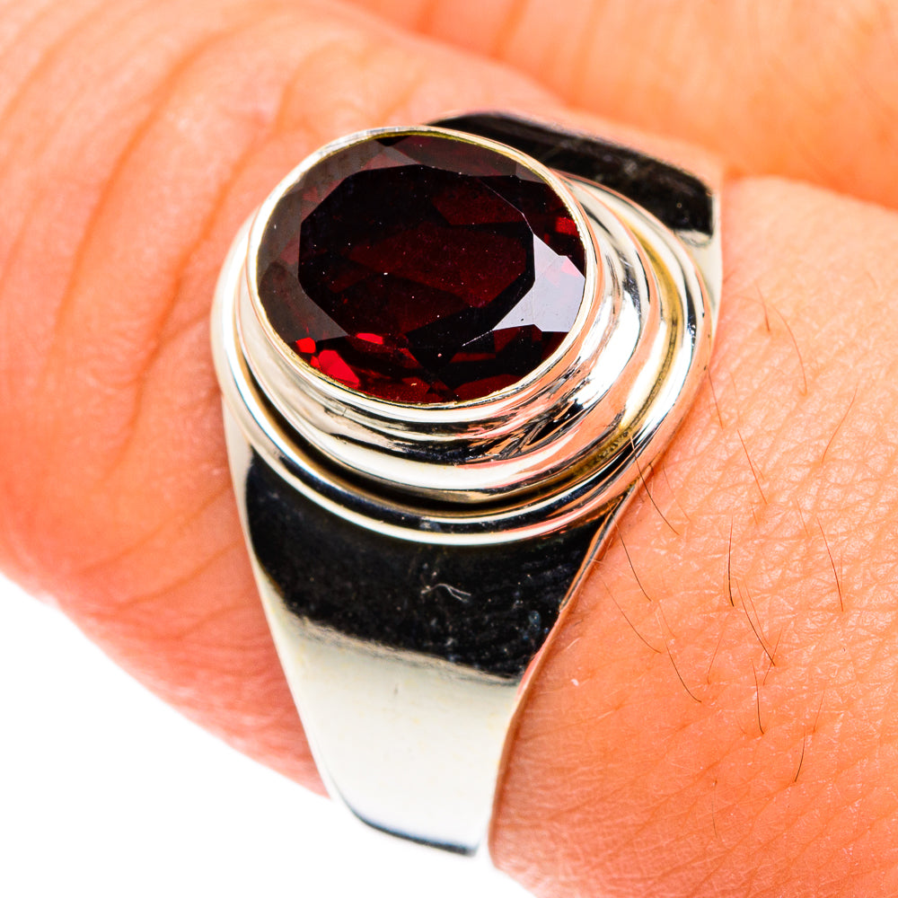 Garnet Rings handcrafted by Ana Silver Co - RING75938