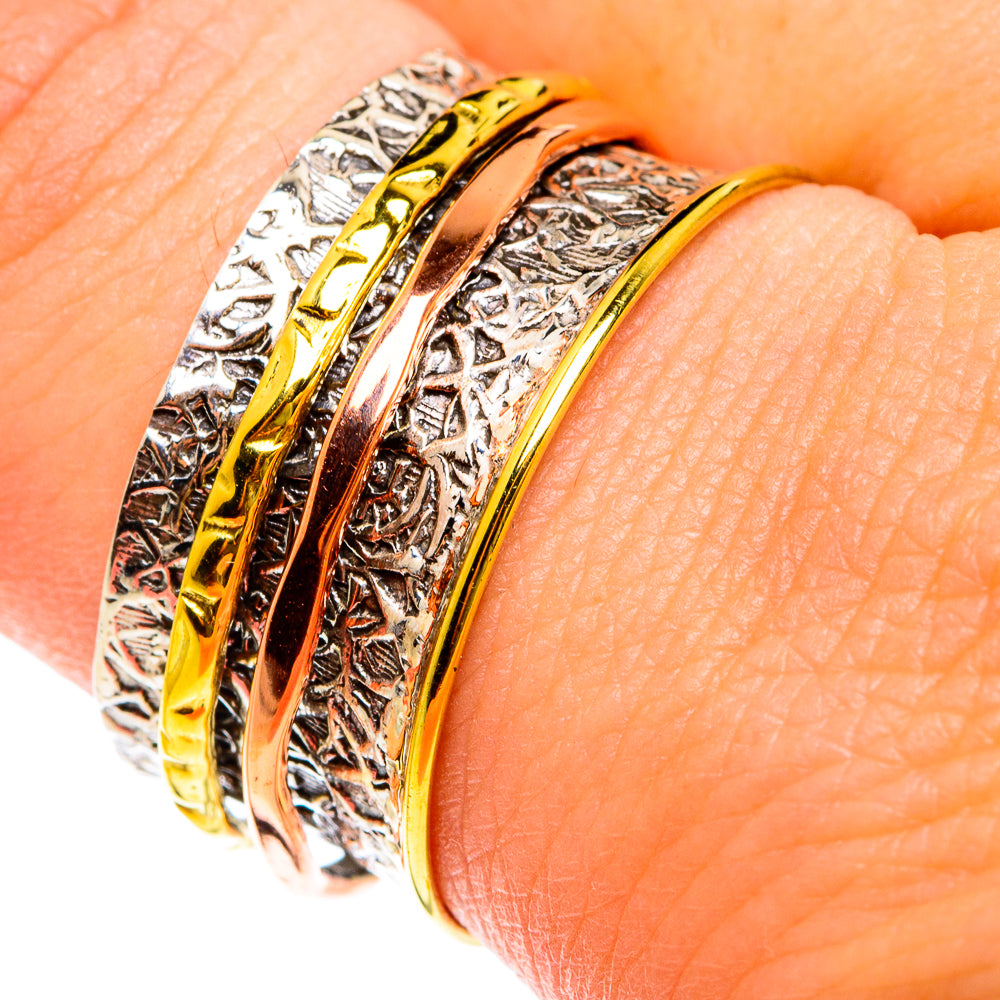 Meditation Spinner Rings handcrafted by Ana Silver Co - RING75940