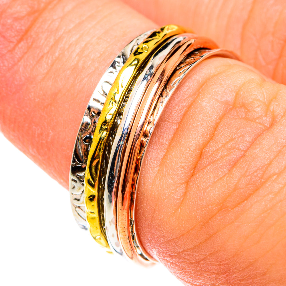 Meditation Spinner Rings handcrafted by Ana Silver Co - RING75941