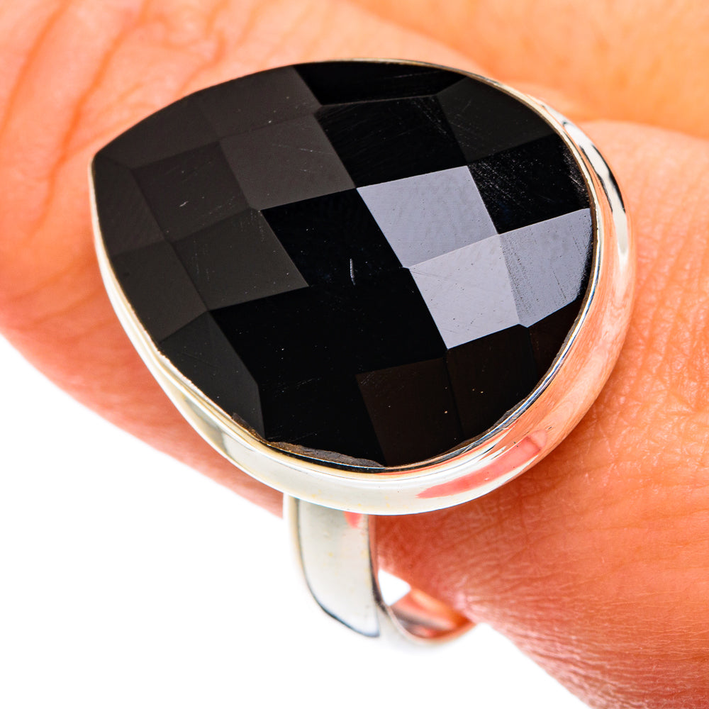 Black Onyx Rings handcrafted by Ana Silver Co - RING75942