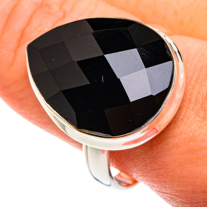 Black Onyx Rings handcrafted by Ana Silver Co - RING75942