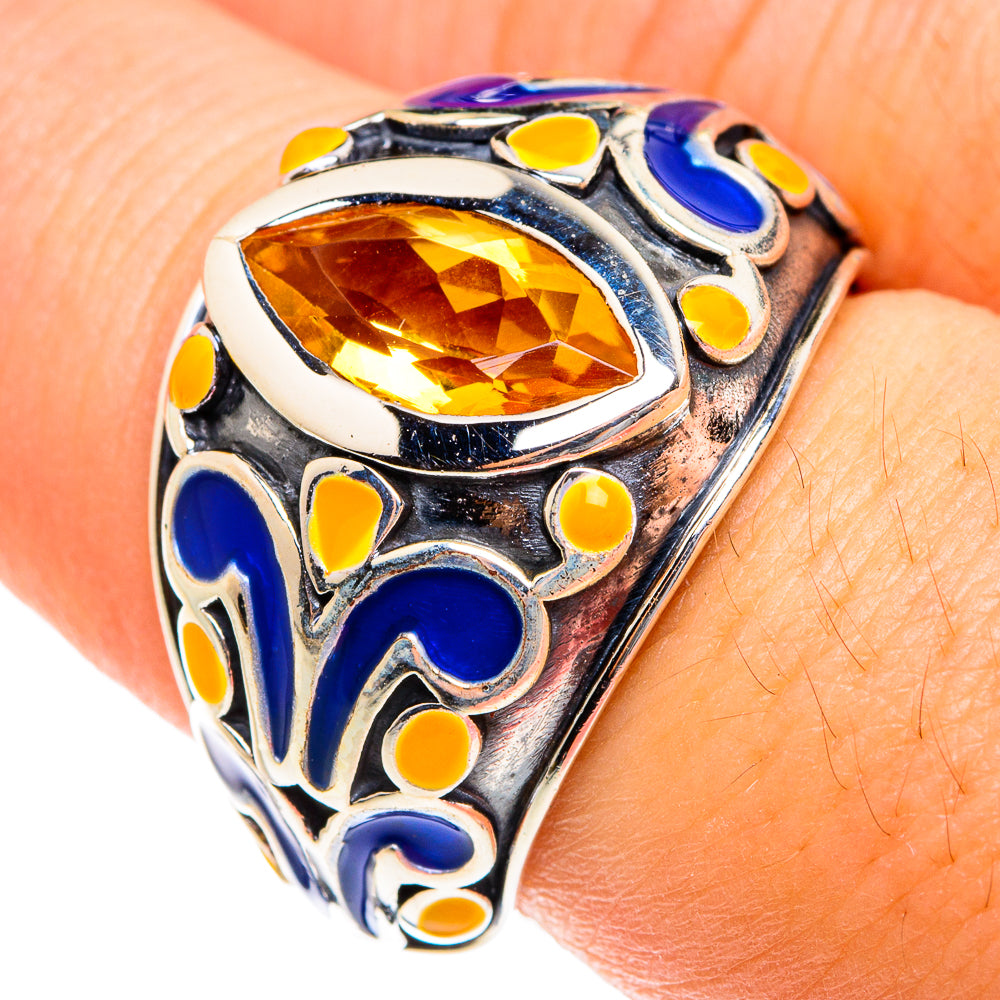 Citrine Rings handcrafted by Ana Silver Co - RING75946