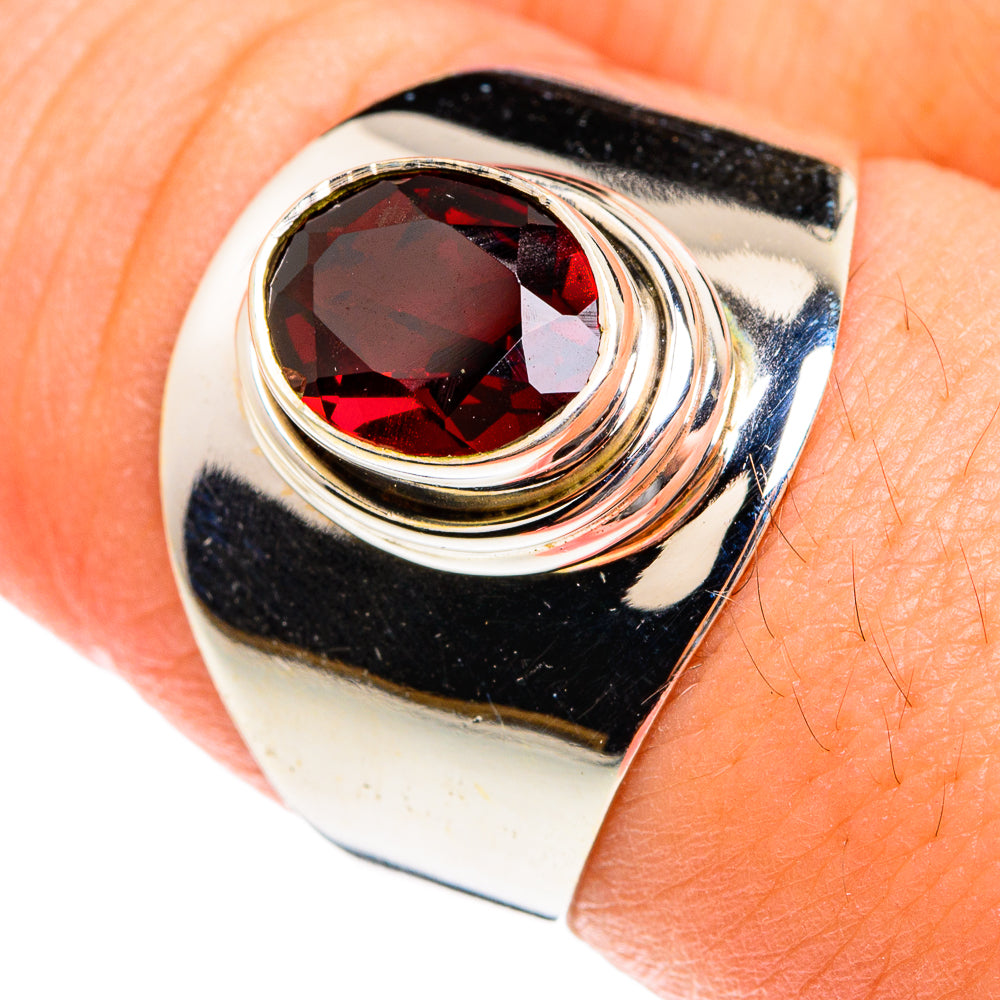 Garnet Rings handcrafted by Ana Silver Co - RING75964