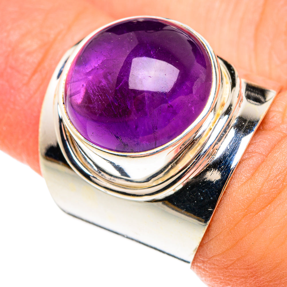 Amethyst Rings handcrafted by Ana Silver Co - RING75965