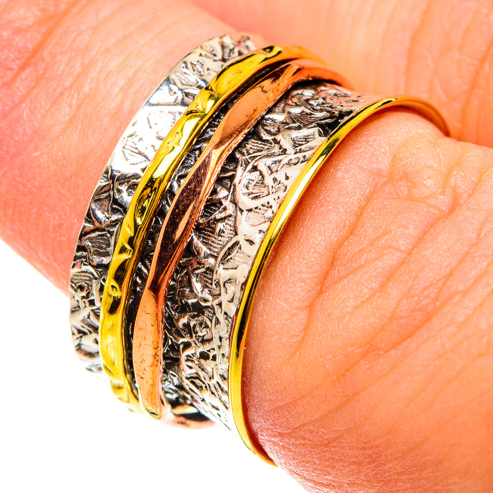 Meditation Spinner Rings handcrafted by Ana Silver Co - RING75967