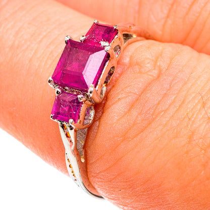 Ruby Rings handcrafted by Ana Silver Co - RING75985
