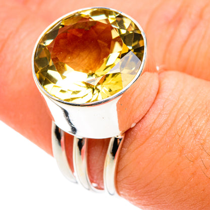 Citrine Rings handcrafted by Ana Silver Co - RING75999