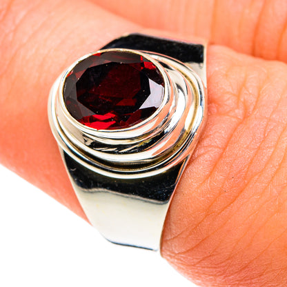 Garnet Rings handcrafted by Ana Silver Co - RING76013