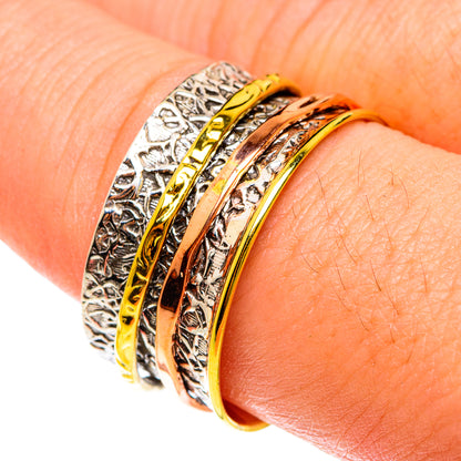 Meditation Spinner Rings handcrafted by Ana Silver Co - RING76018