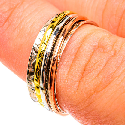 Meditation Spinner Rings handcrafted by Ana Silver Co - RING76019