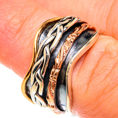 Meditation Spinner Rings handcrafted by Ana Silver Co - RING76021