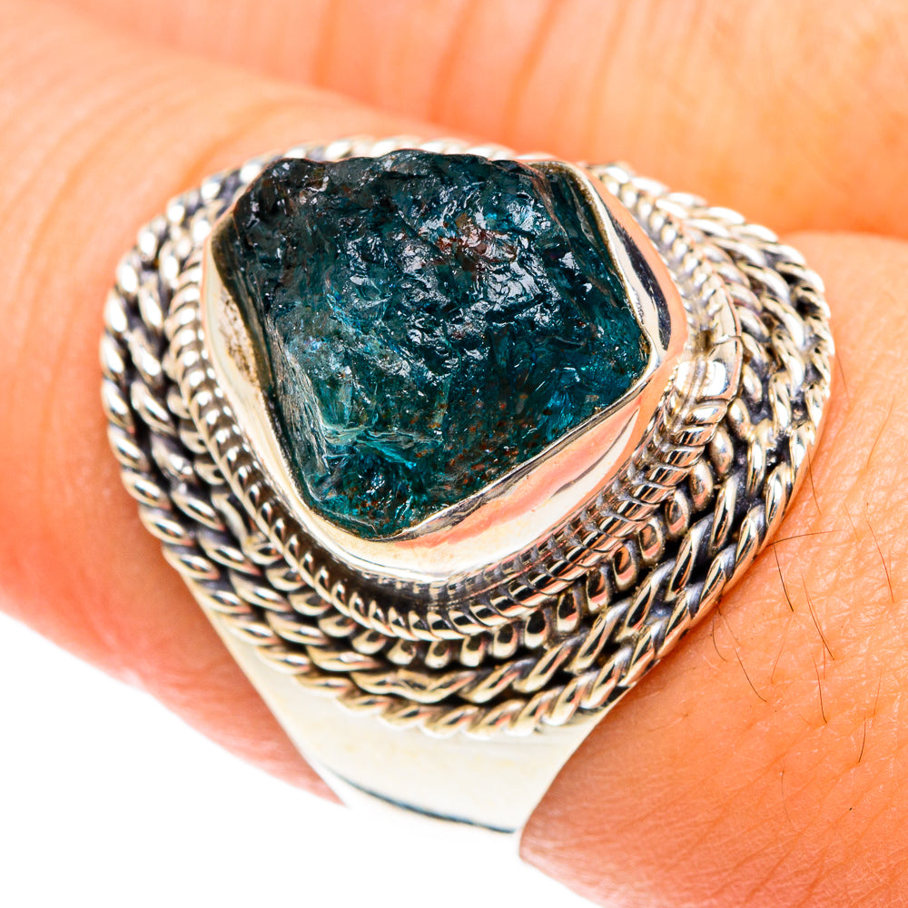 Apatite Rings handcrafted by Ana Silver Co - RING76028