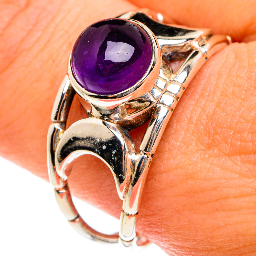 Amethyst Rings handcrafted by Ana Silver Co - RING76040