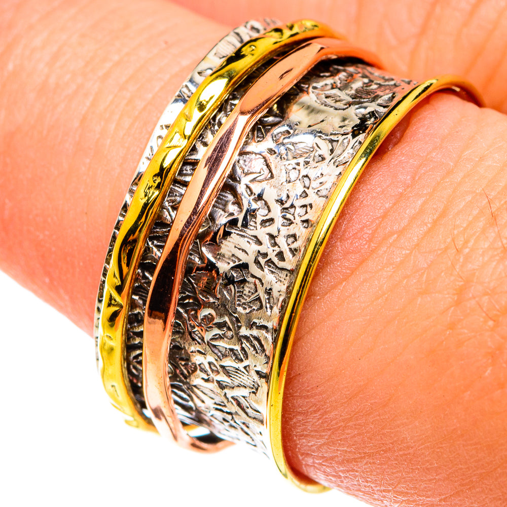 Meditation Spinner Rings handcrafted by Ana Silver Co - RING76042