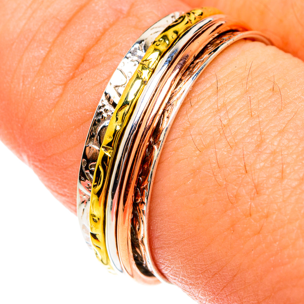 Meditation Spinner Rings handcrafted by Ana Silver Co - RING76043
