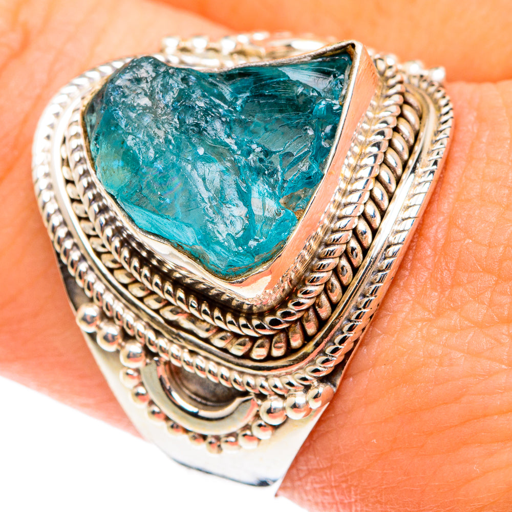 Apatite Rings handcrafted by Ana Silver Co - RING76049