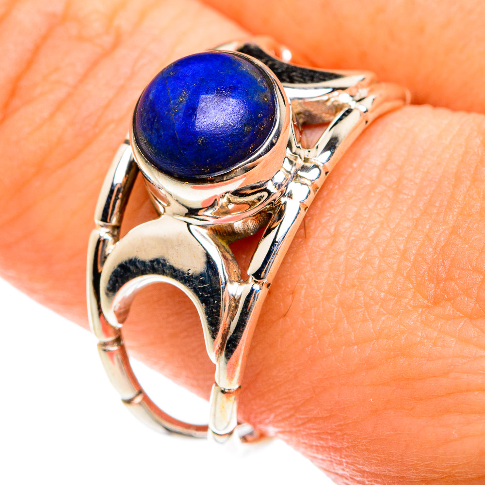 Lapis Lazuli Rings handcrafted by Ana Silver Co - RING76052
