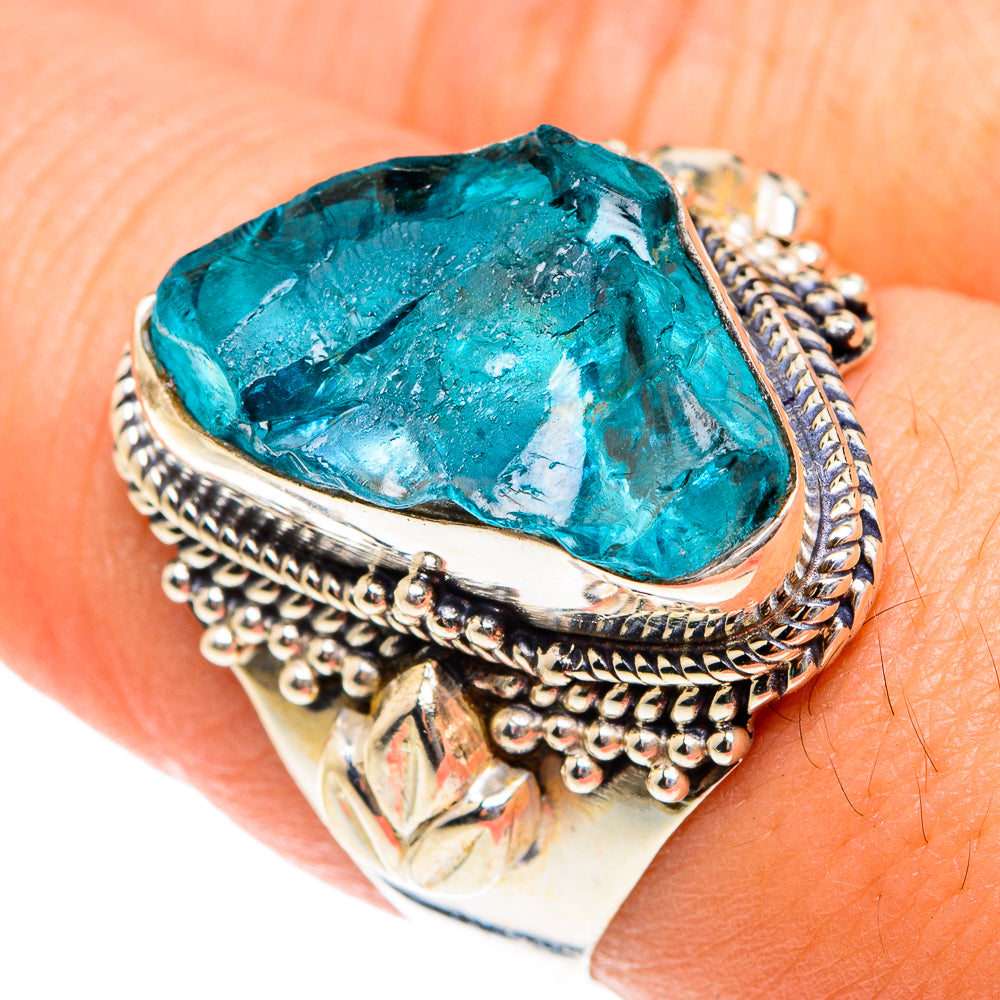 Apatite Rings handcrafted by Ana Silver Co - RING76053