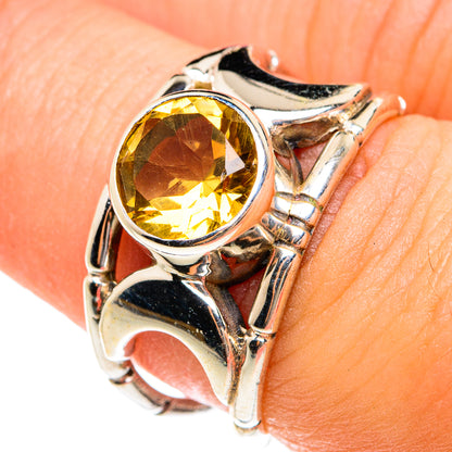 Citrine Rings handcrafted by Ana Silver Co - RING76058
