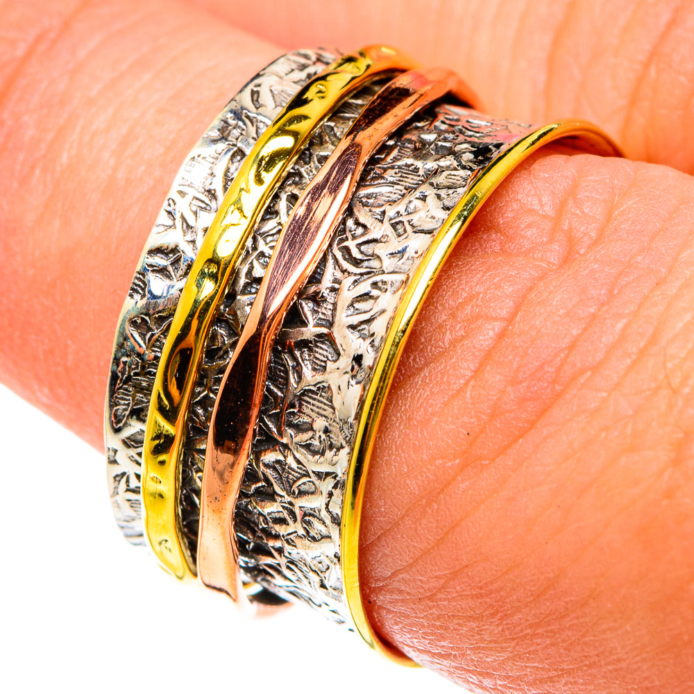 Meditation Spinner Rings handcrafted by Ana Silver Co - RING76065