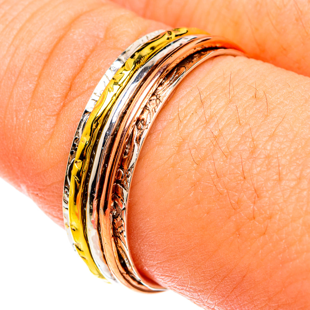 Meditation Spinner Rings handcrafted by Ana Silver Co - RING76066