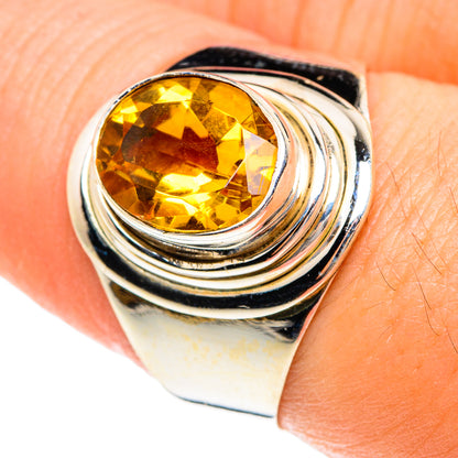 Citrine Rings handcrafted by Ana Silver Co - RING76079
