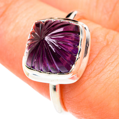 Amethyst Rings handcrafted by Ana Silver Co - RING76085