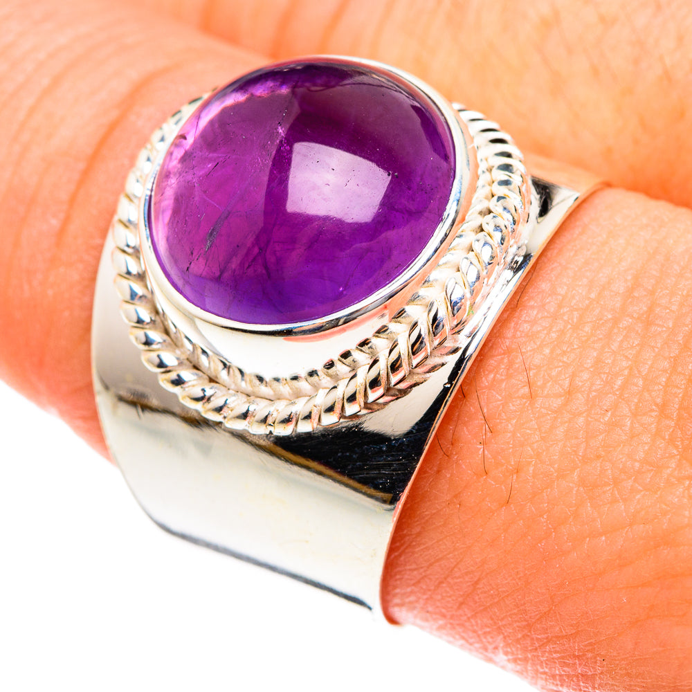 Amethyst Rings handcrafted by Ana Silver Co - RING76086