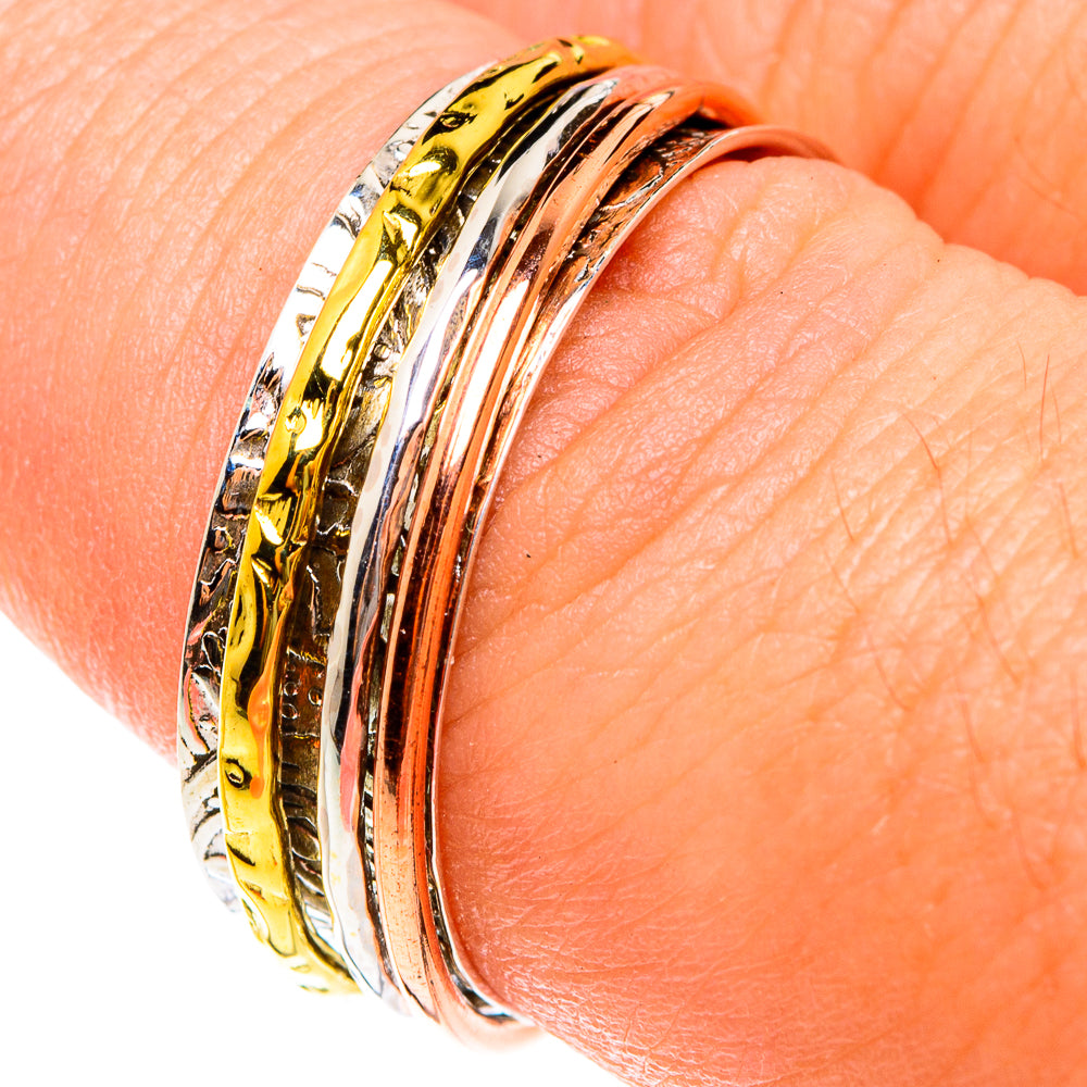 Meditation Spinner Rings handcrafted by Ana Silver Co - RING76087