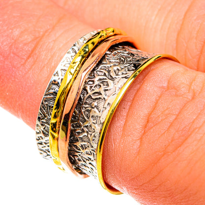 Meditation Spinner Rings handcrafted by Ana Silver Co - RING76088