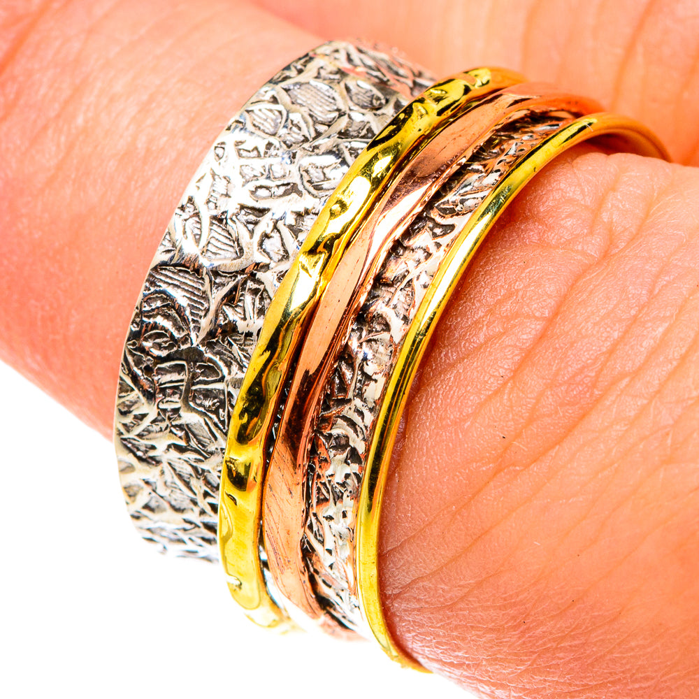 Meditation Spinner Rings handcrafted by Ana Silver Co - RING76107