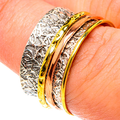 Meditation Spinner Rings handcrafted by Ana Silver Co - RING76107