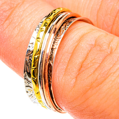 Meditation Spinner Rings handcrafted by Ana Silver Co - RING76108