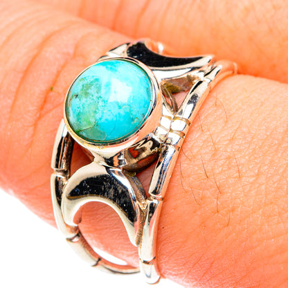 Chrysocolla Rings handcrafted by Ana Silver Co - RING76113