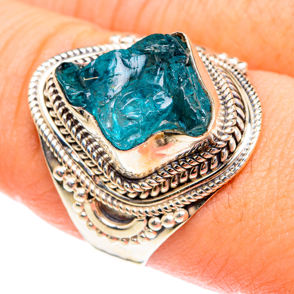 Apatite Rings handcrafted by Ana Silver Co - RING76114
