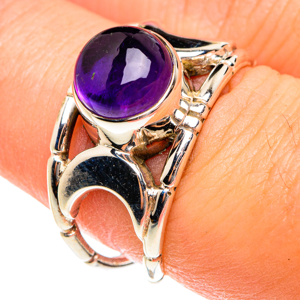 Amethyst Rings handcrafted by Ana Silver Co - RING76125