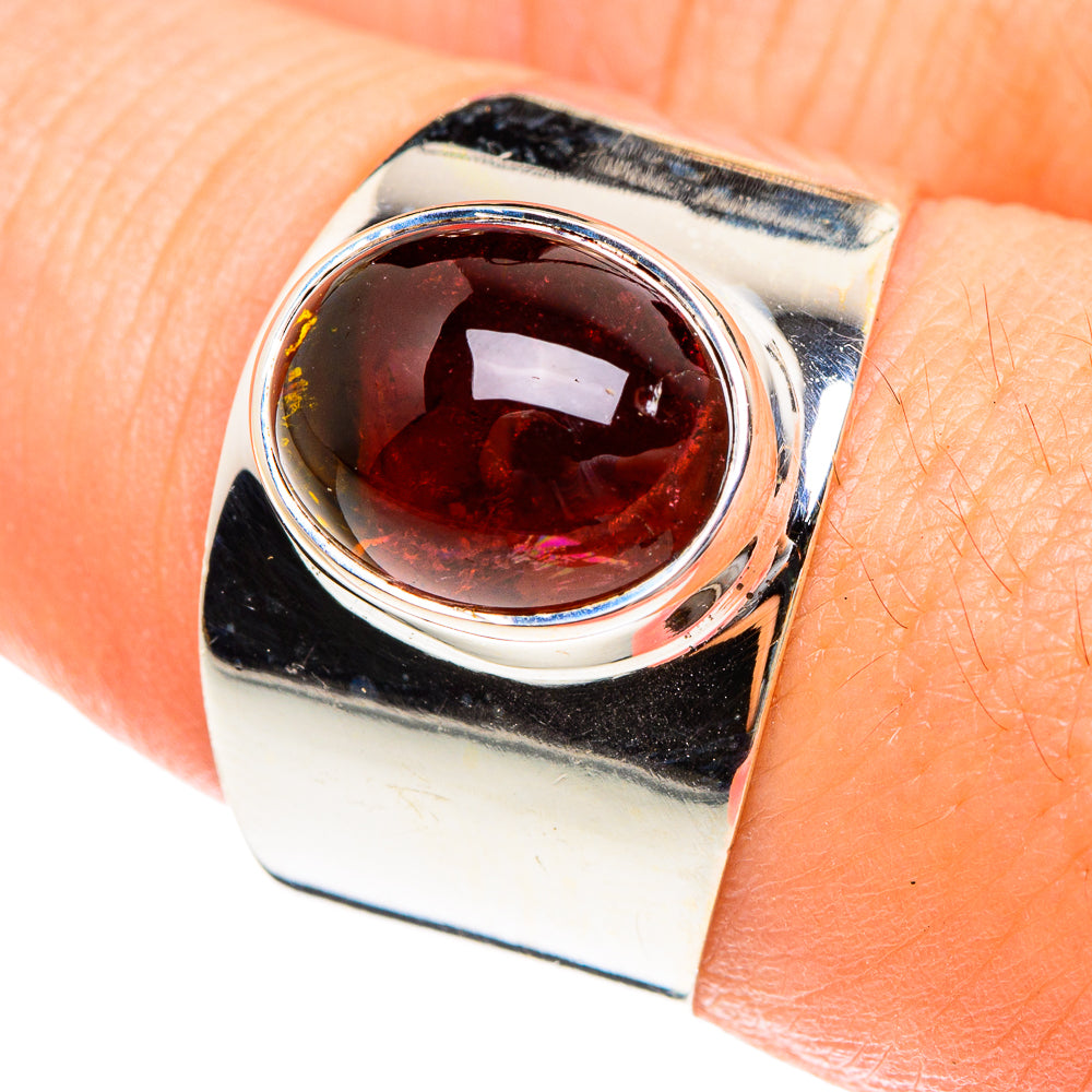 Garnet Rings handcrafted by Ana Silver Co - RING76146